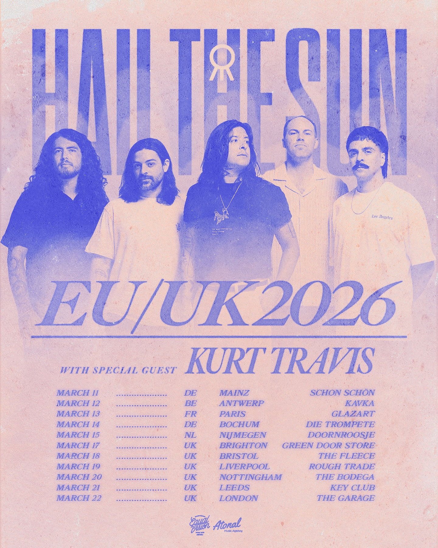 Hail The Sun Tour Poster 2026